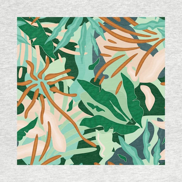 Abstract Jungle / Tropical Plants by matise